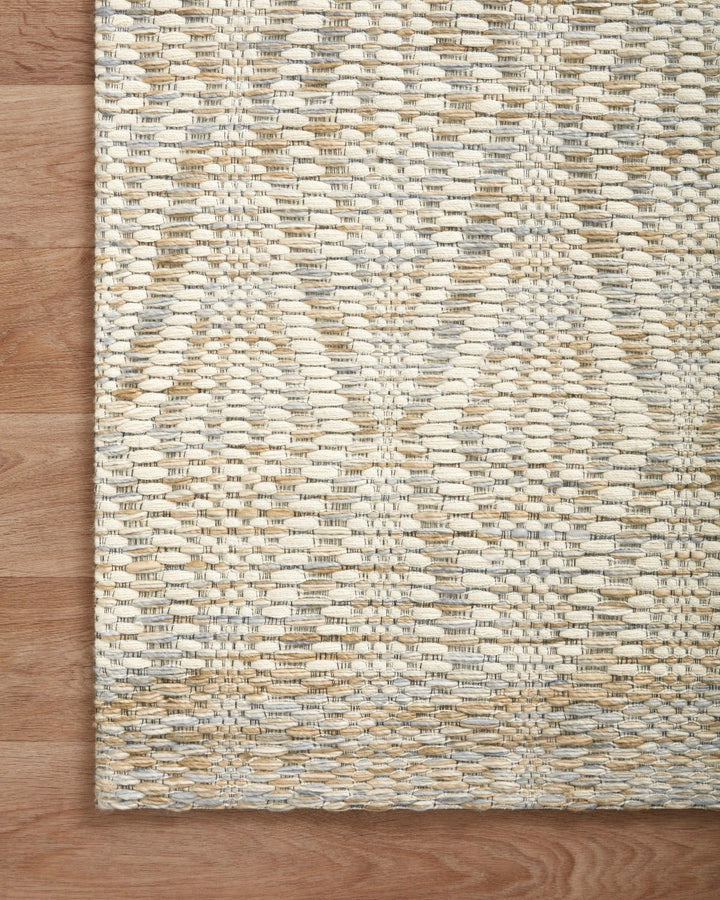 KENZIE HAND - WOVEN WOOL+POLY BLEND FLAT RUG