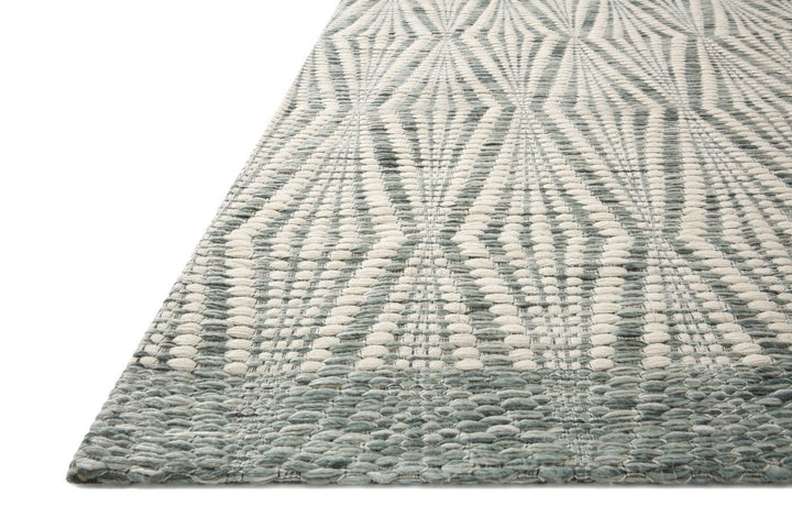 KENZIE HAND - WOVEN WOOL+POLY BLEND FLAT RUG