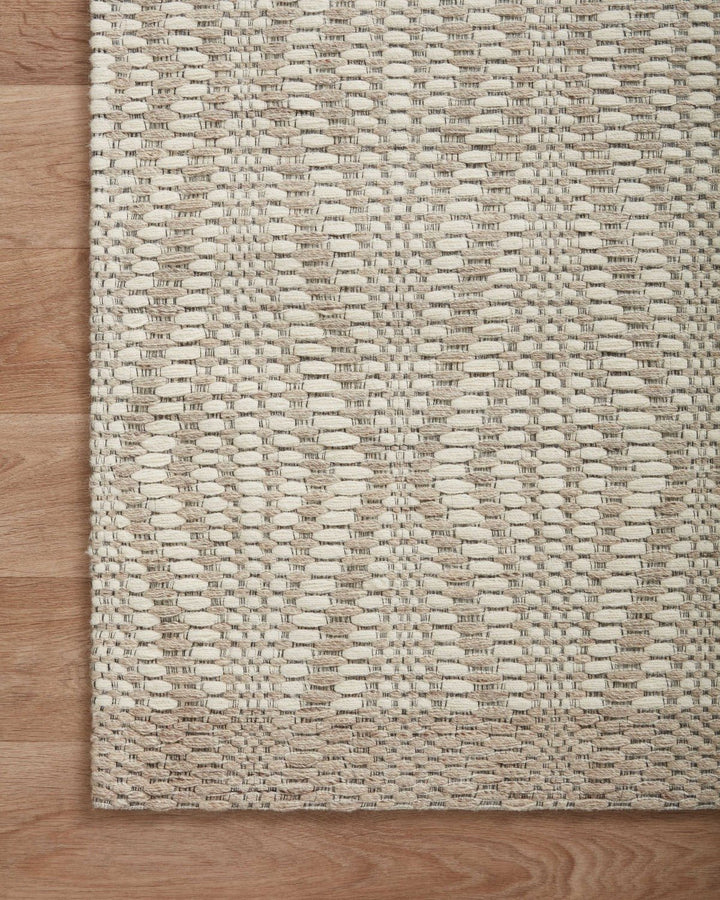 KENZIE HAND - WOVEN WOOL+POLY BLEND FLAT RUG