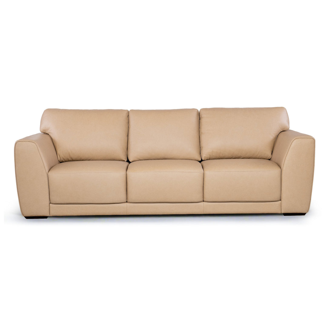 Keys Biscotti leather sofa, luxury design