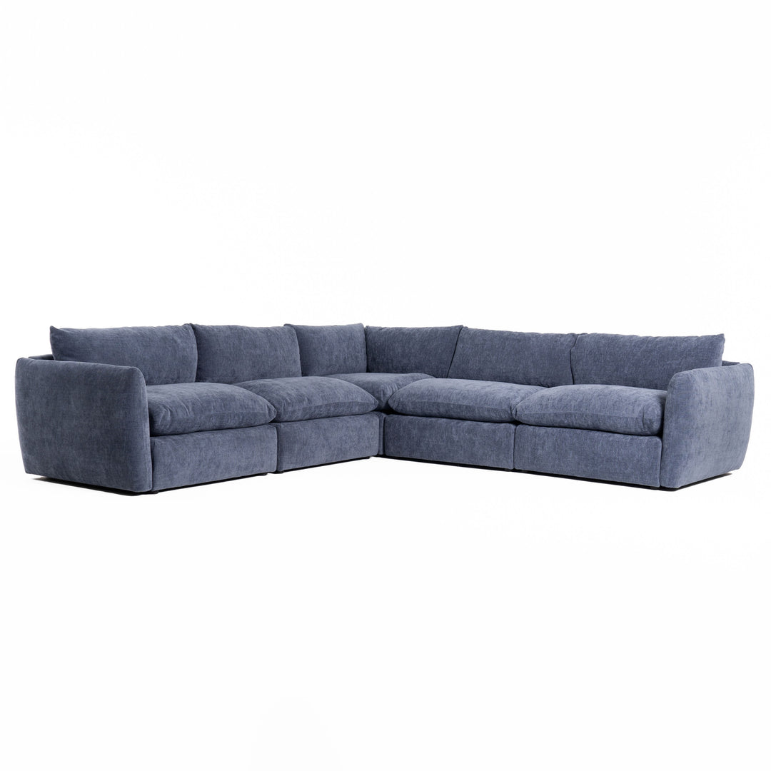 KINSEY NAVY MODULAR SECTIONAL SOFA