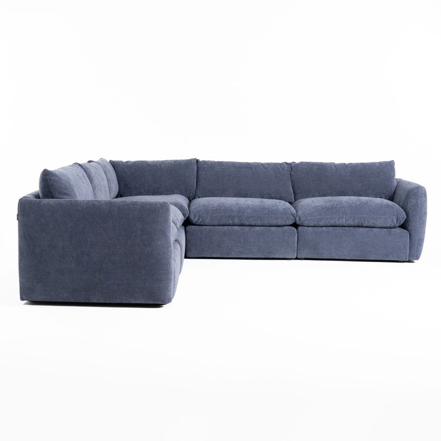 KINSEY NAVY MODULAR SECTIONAL SOFA