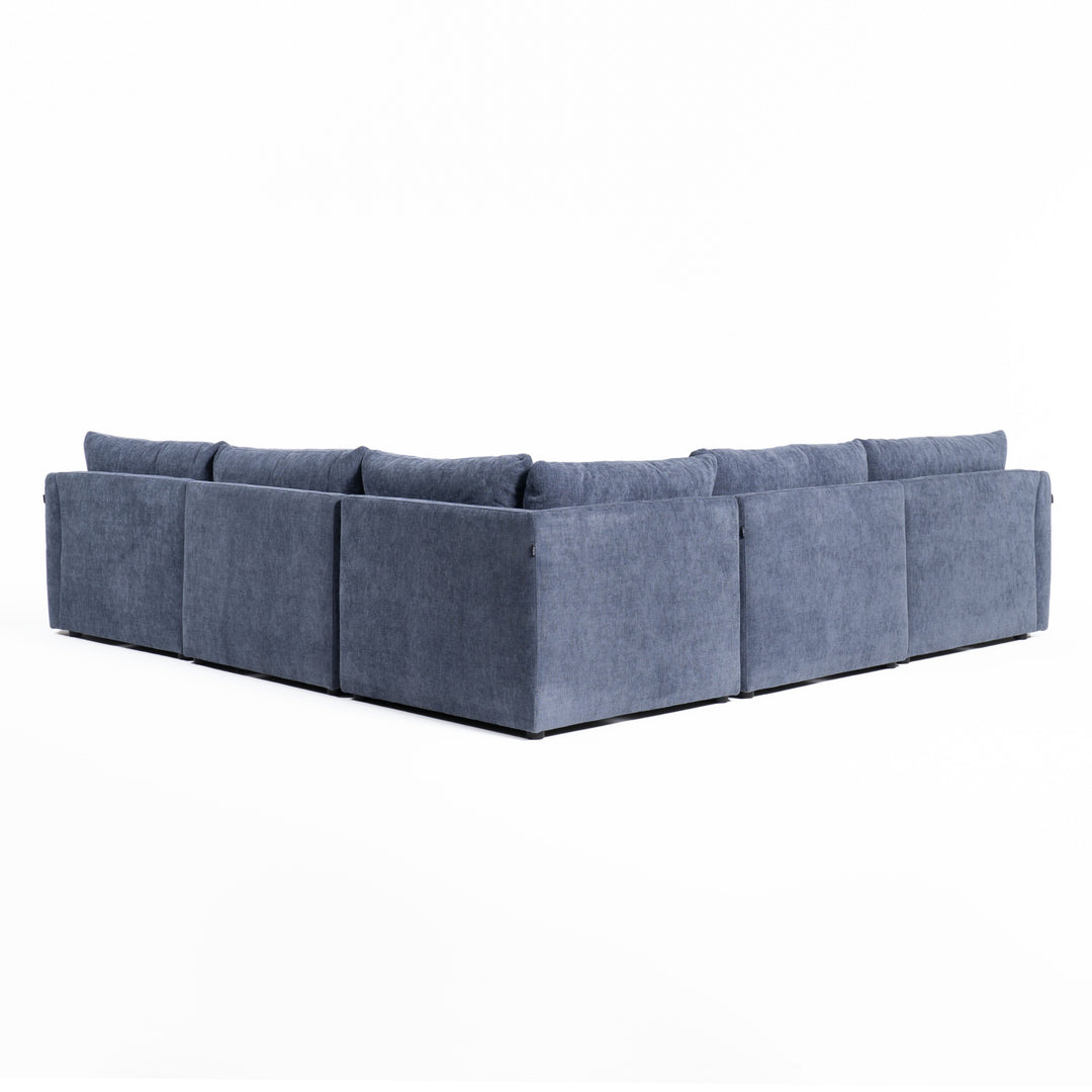 KINSEY NAVY MODULAR SECTIONAL SOFA