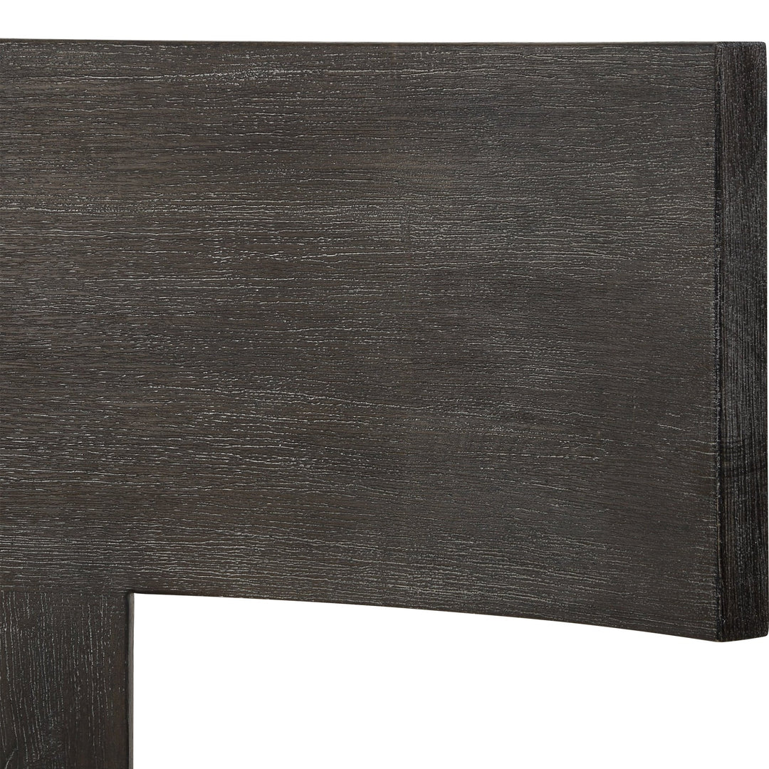 KLISMOS ACCENT CHAIR: DARK WALNUT