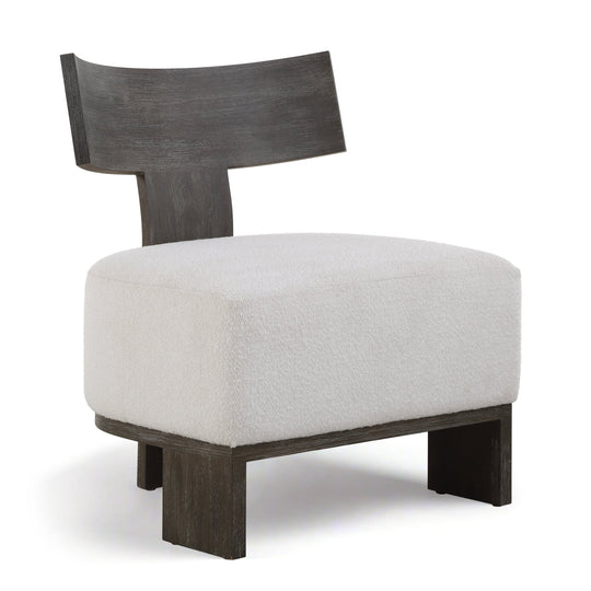 KLISMOS ACCENT CHAIR: DARK WALNUT