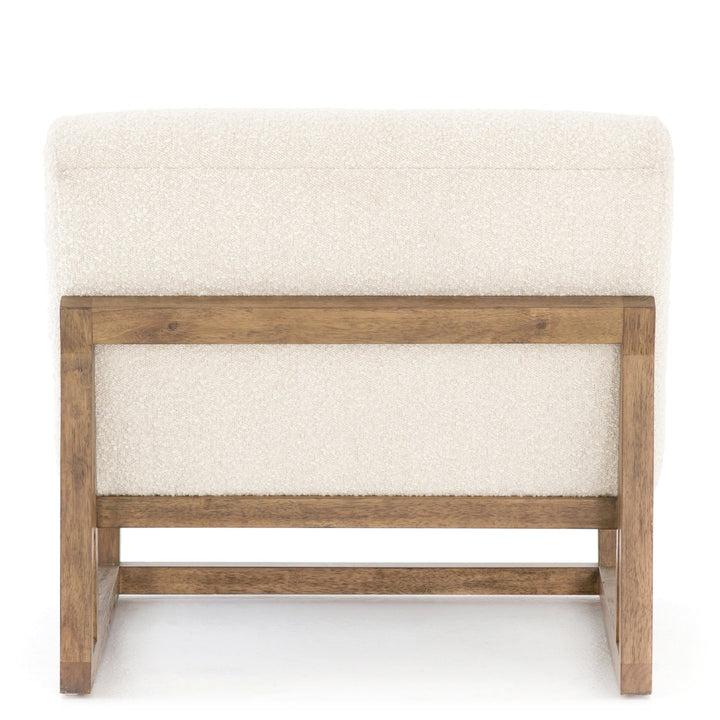 KNOLL NATURAL BOUCLÉ SLIPPER CHAIR