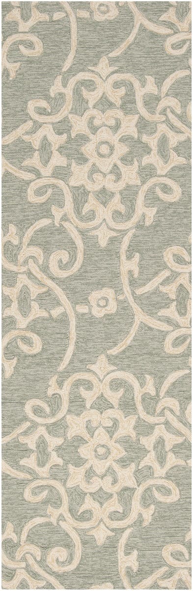 KORINA OUTDOOR RUG: SEAFOAM