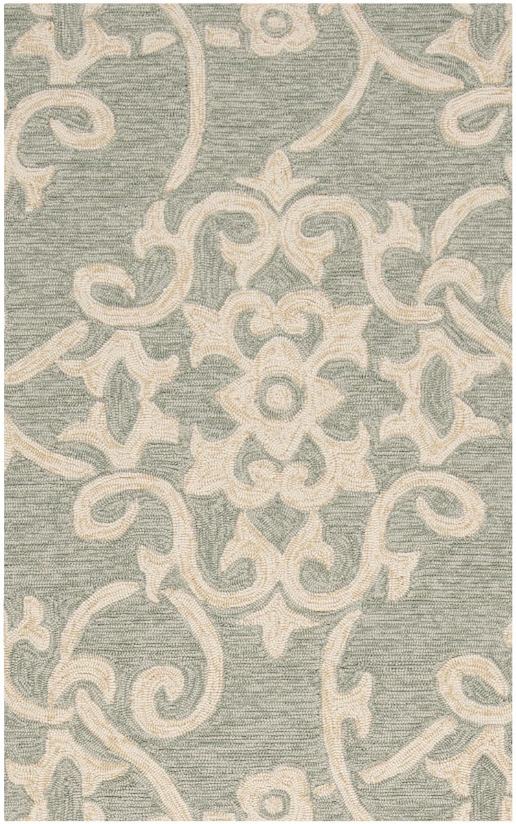 KORINA OUTDOOR RUG: SEAFOAM