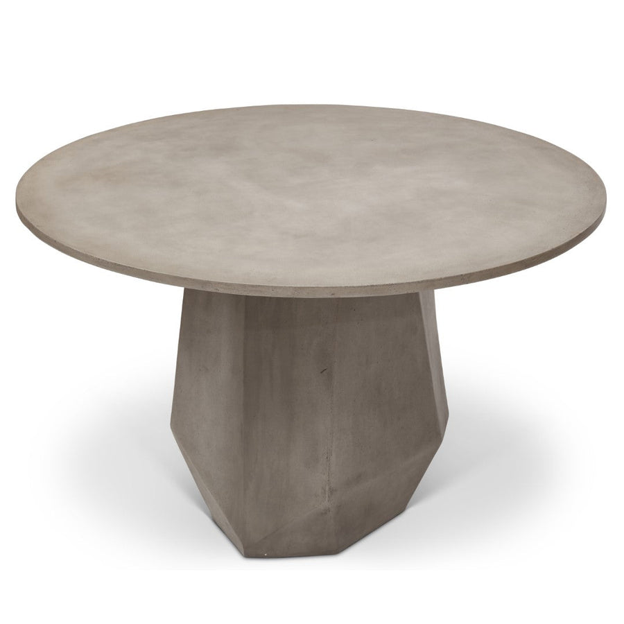 KRISTAL 47'' ROUND CONCRETE DINING TABLE