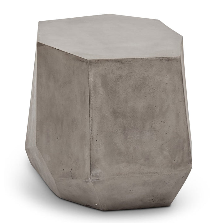 KRISTAL CONCRETE END TABLE