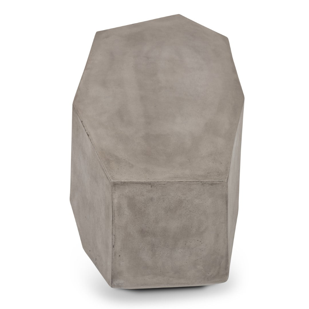 KRISTAL CONCRETE END TABLE