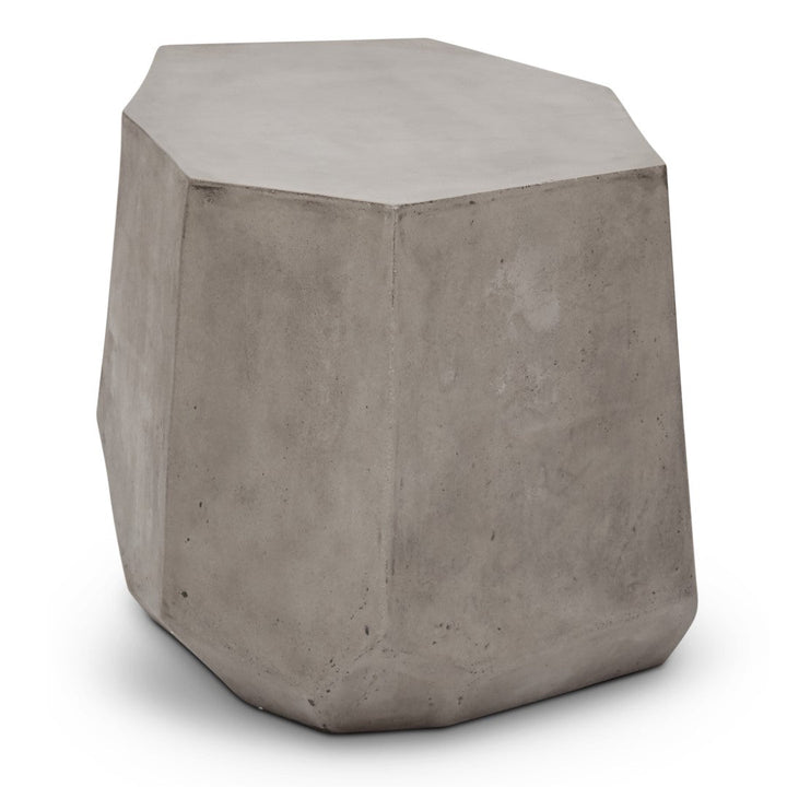 KRISTAL CONCRETE END TABLE