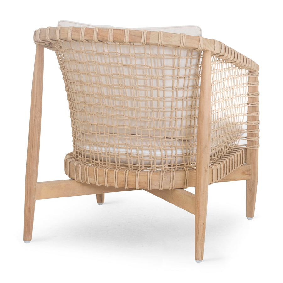 KUNA NATURAL TEAK OUTDOOR ARM CHAIR