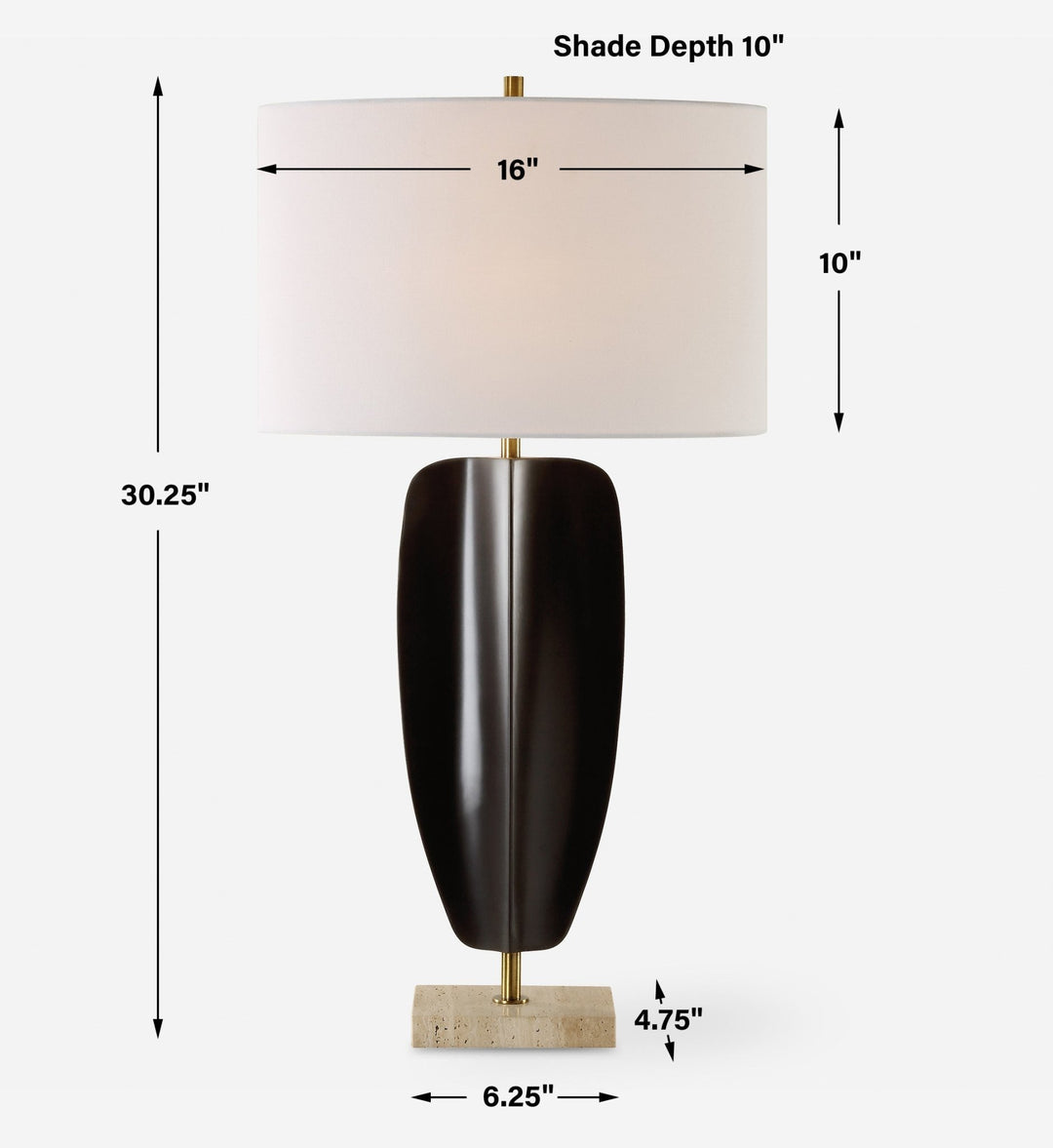 KURE OVAL TABLE LAMP