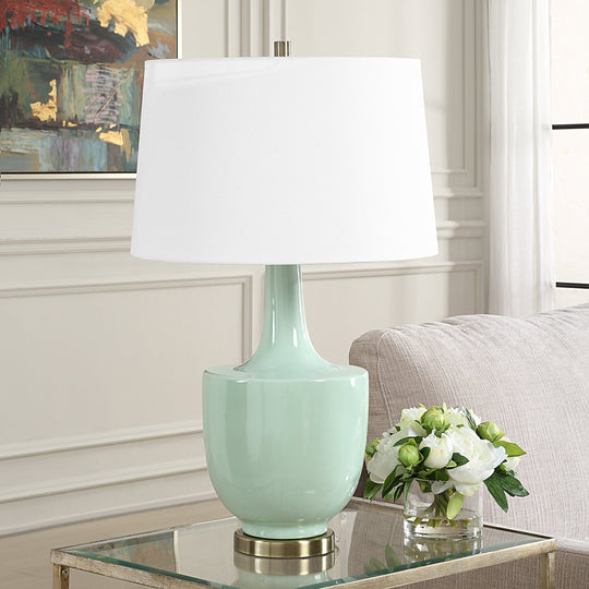 KYLA MINT GREEN TABLE LAMP