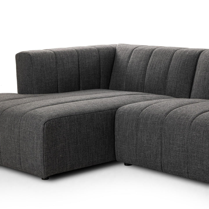 LANGHAM CHANNELED 4 - PIECE SECTIONAL SOFA