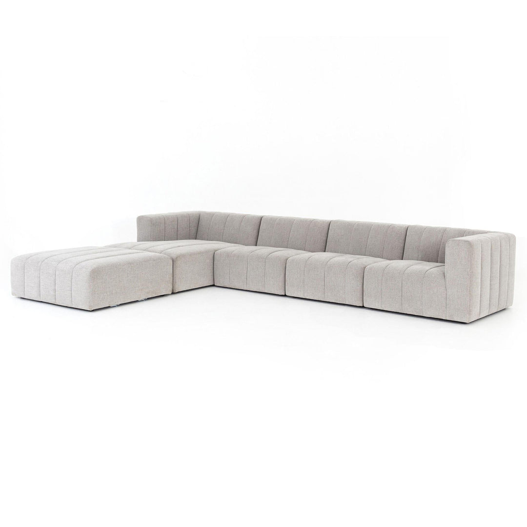 LANGHAM CHANNELED 4 - PIECE SECTIONAL SOFA