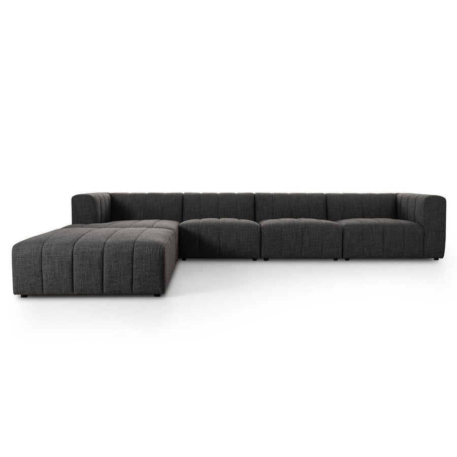 LANGHAM CHANNELED 4 - PIECE SECTIONAL SOFA