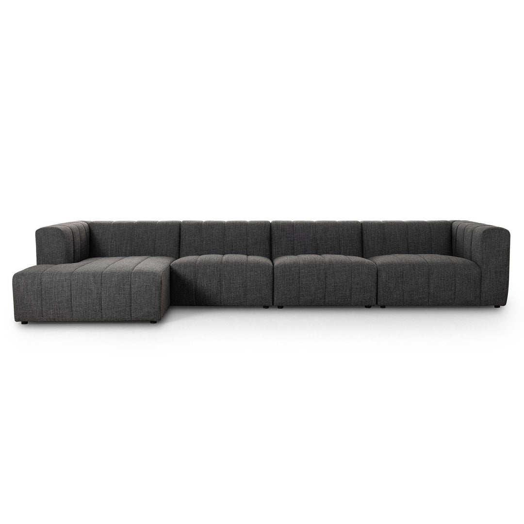 LANGHAM CHANNELED 4 - PIECE SECTIONAL SOFA