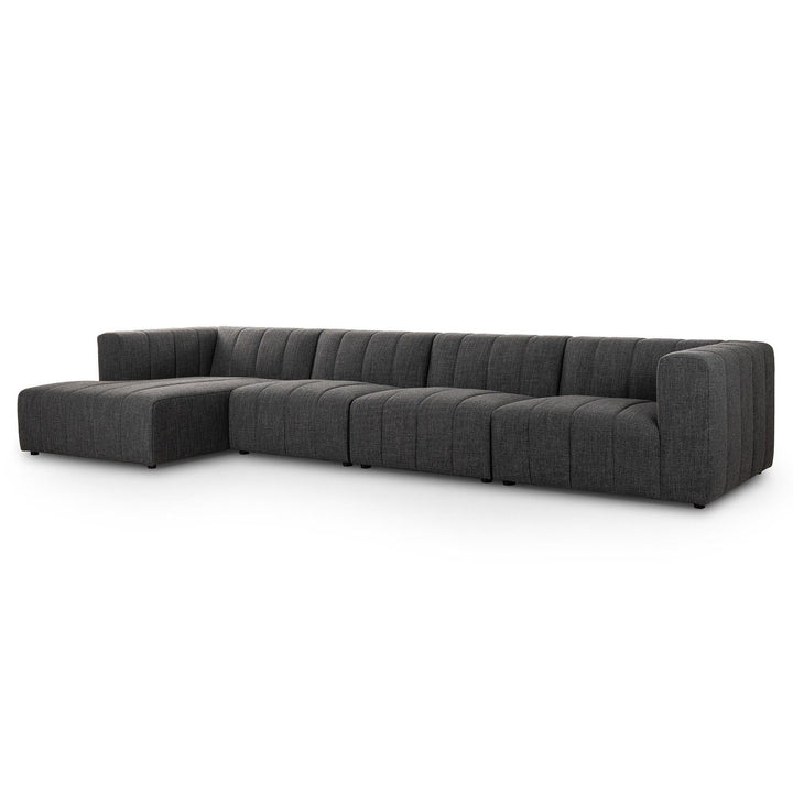 LANGHAM CHANNELED 4 - PIECE SECTIONAL SOFA