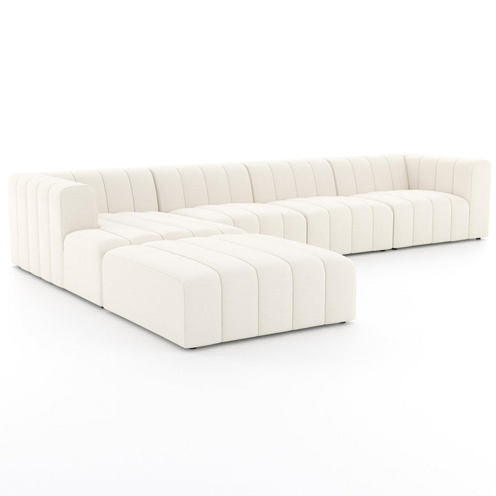 LANGHAM CHANNELED 4 - PIECE SECTIONAL SOFA