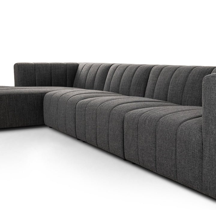 LANGHAM CHANNELED 4 - PIECE SECTIONAL SOFA