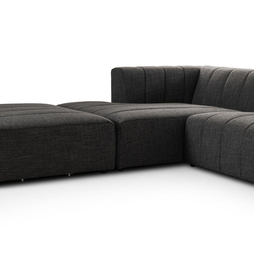 LANGHAM CHANNELED 4 - PIECE SECTIONAL SOFA