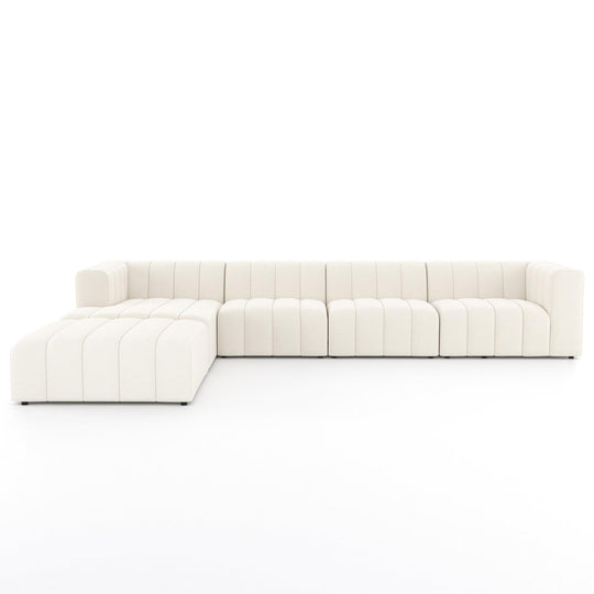 LANGHAM CHANNELED 4 - PIECE SECTIONAL SOFA