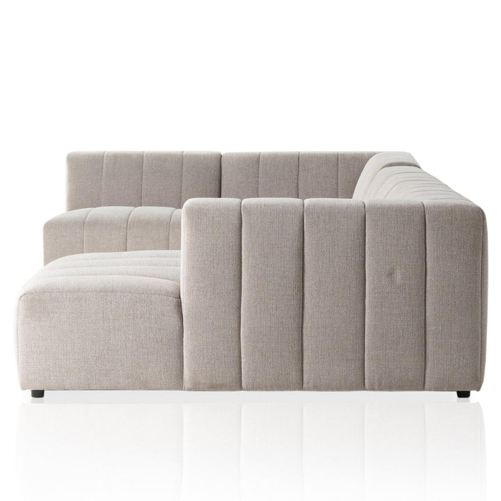 LANGHAM CHANNELED 5 - PIECE SECTIONAL SOFA