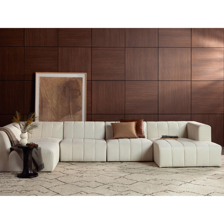 LANGHAM CHANNELED 5 - PIECE SECTIONAL SOFA