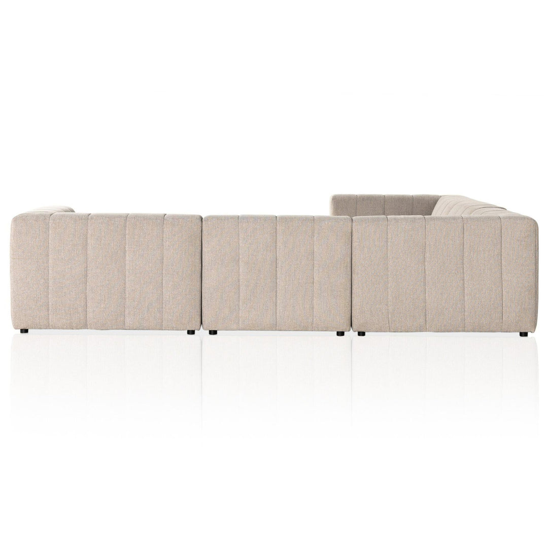 LANGHAM CHANNELED 5 - PIECE SECTIONAL SOFA