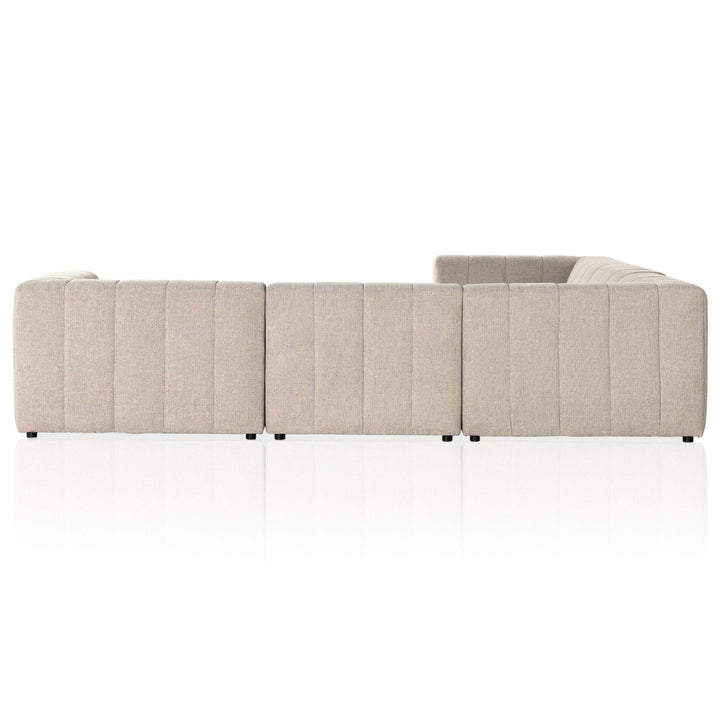 LANGHAM CHANNELED 5 - PIECE SECTIONAL SOFA