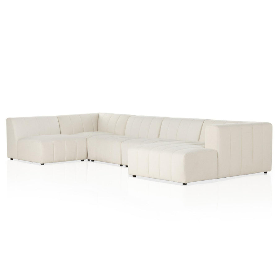 LANGHAM CHANNELED 5 - PIECE SECTIONAL SOFA