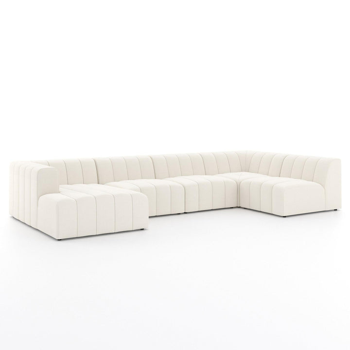 LANGHAM CHANNELED 5 - PIECE SECTIONAL SOFA