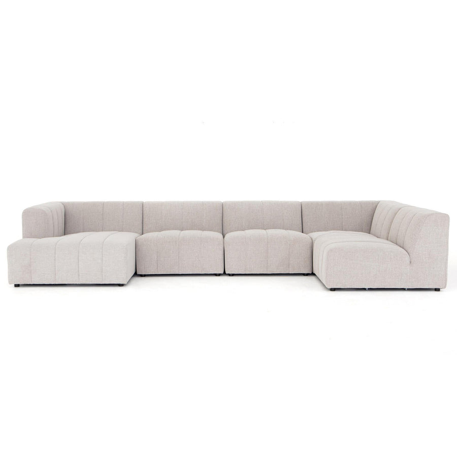 LANGHAM CHANNELED 5 - PIECE SECTIONAL SOFA