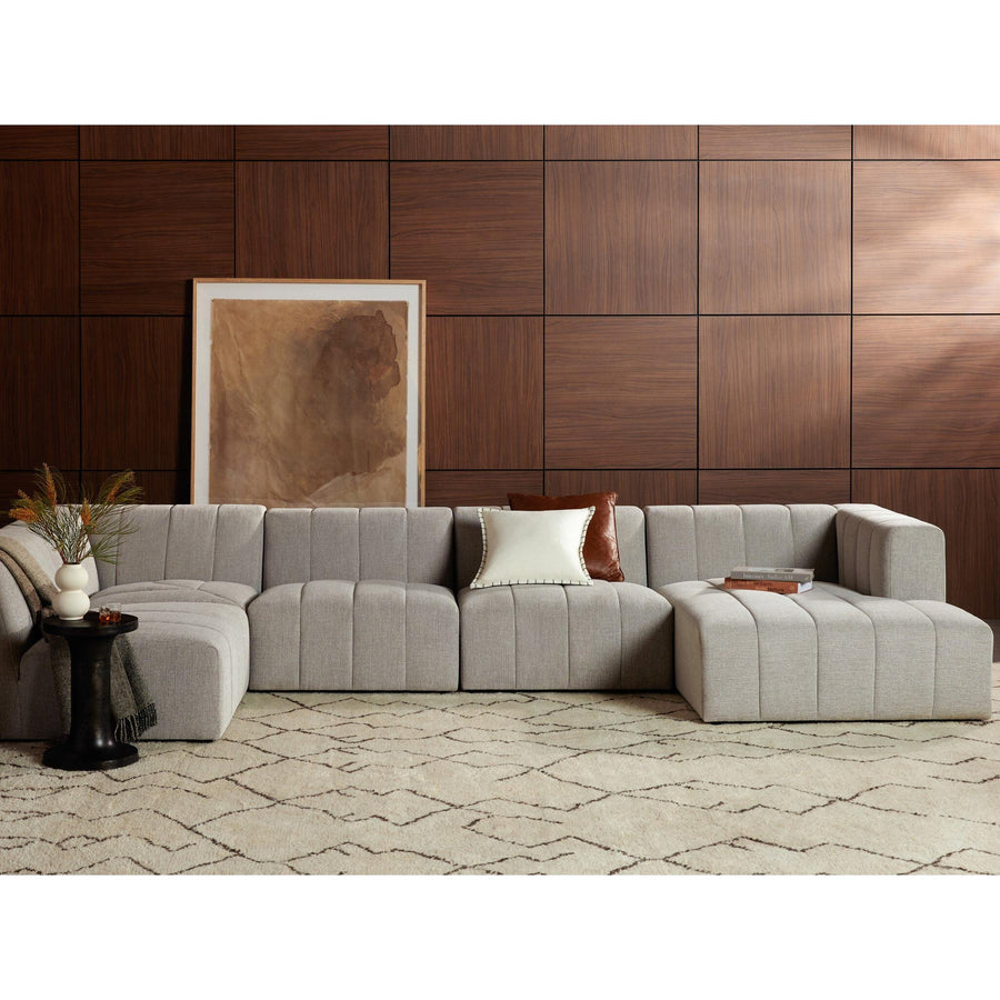 LANGHAM CHANNELED 5 - PIECE SECTIONAL SOFA