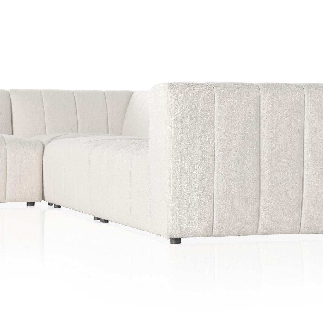 LANGHAM CHANNELED 5 - PIECE SECTIONAL SOFA