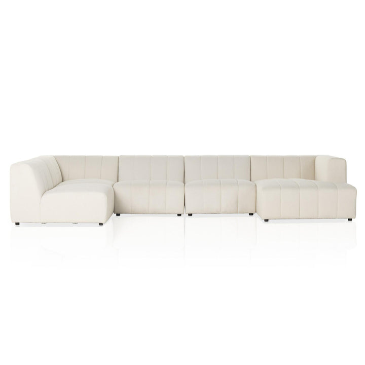 LANGHAM CHANNELED 5 - PIECE SECTIONAL SOFA