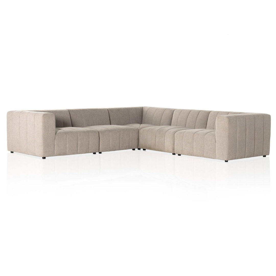 LANGHAM CHANNELED 5 - PIECE SECTIONAL SOFA