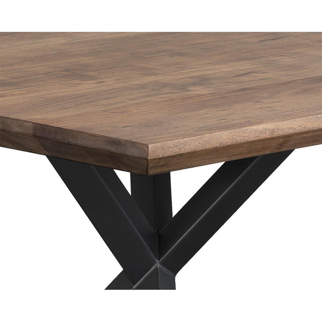 LARK 94" DINING TABLE - BROWN