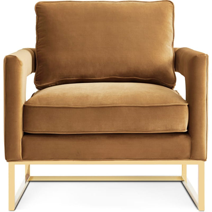 LAURENT VELVET ARM CHAIR