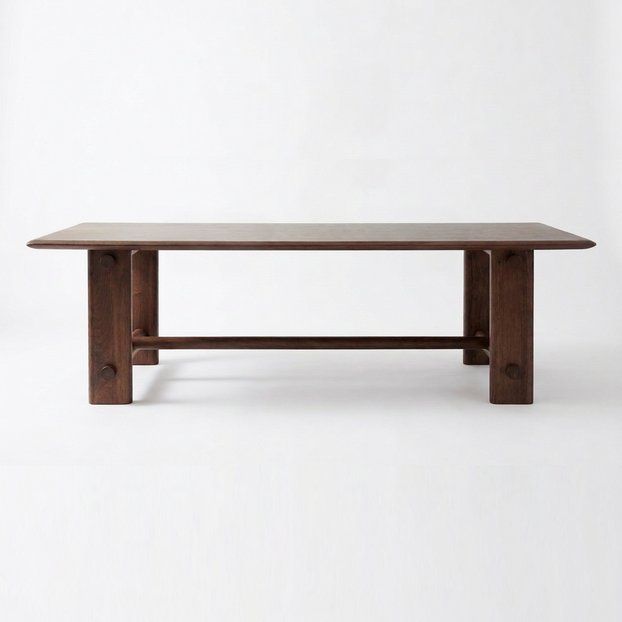 LEO 102" ACACIA WOOD DINING TABLE