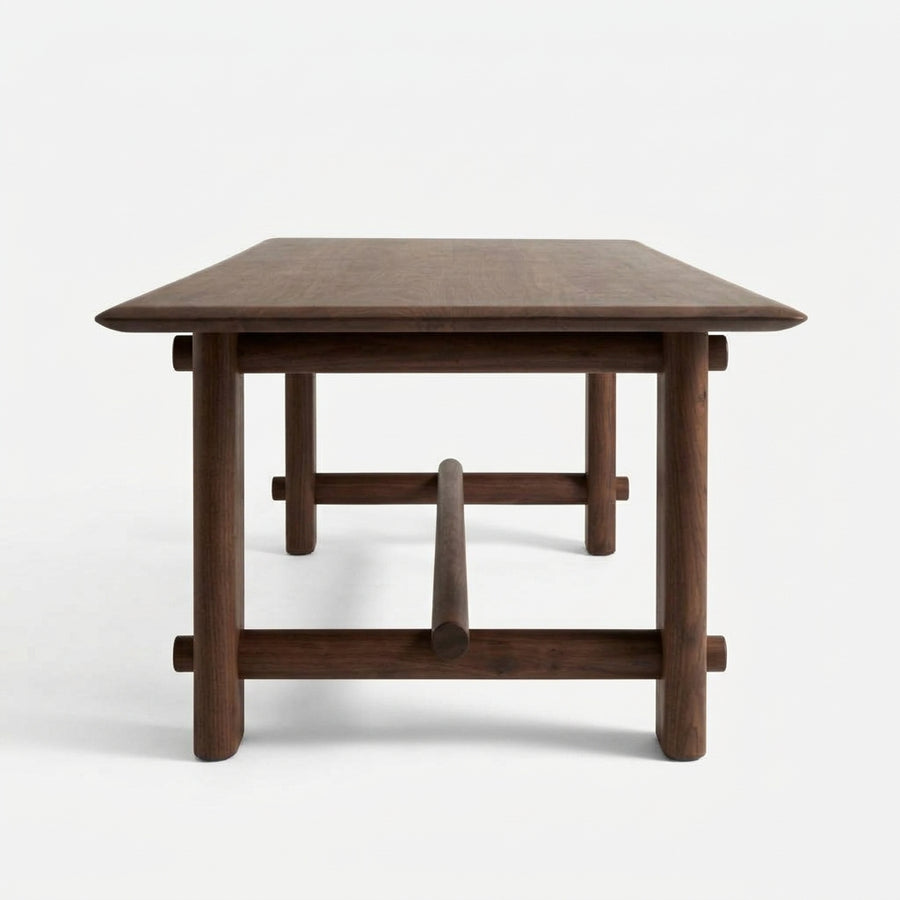 LEO 102" ACACIA WOOD DINING TABLE
