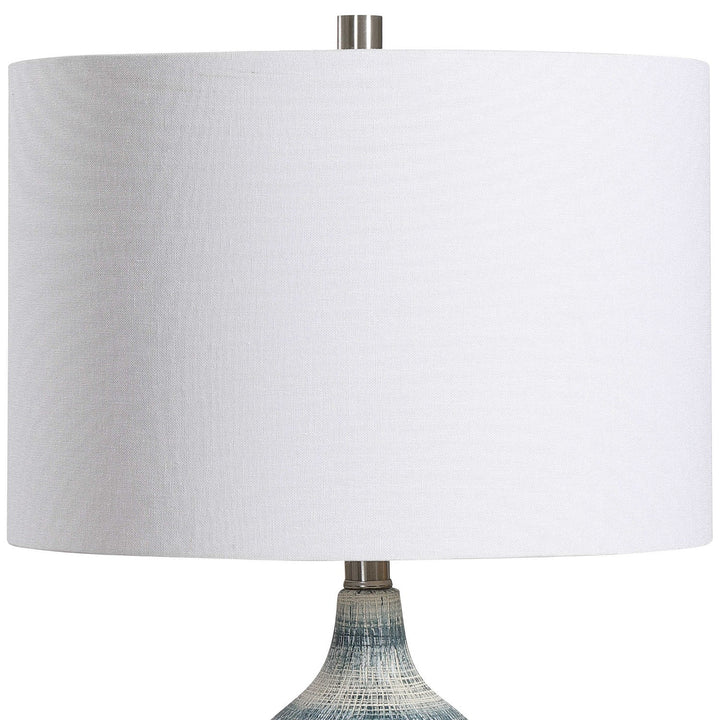 LEVI TEXTURED CERAMIC TABLE LAMP