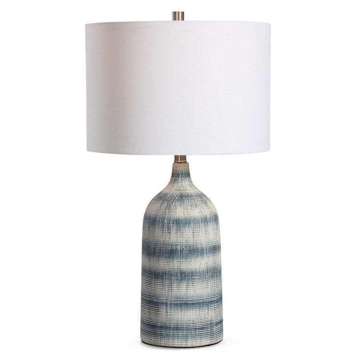 LEVI TEXTURED CERAMIC TABLE LAMP