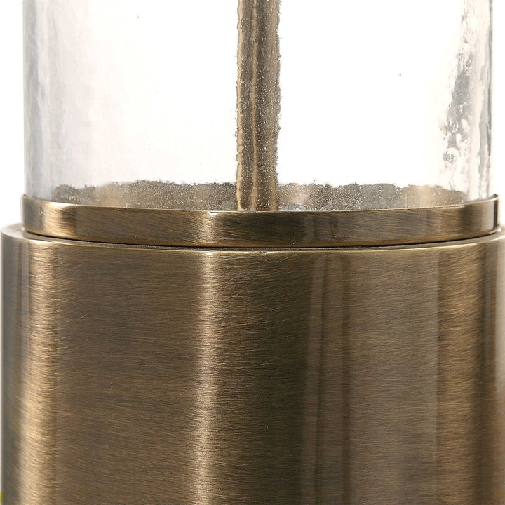 LEX STACKED GLASS COLUMN LAMP