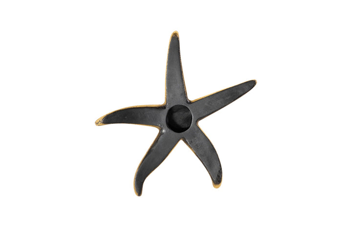 GOLD STARFISH WALL DECOR | SET OF 4