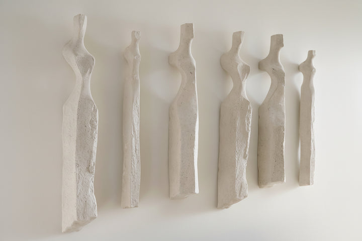 CAST WOMEN ROMAN STONE WALL ART | SET OF 3