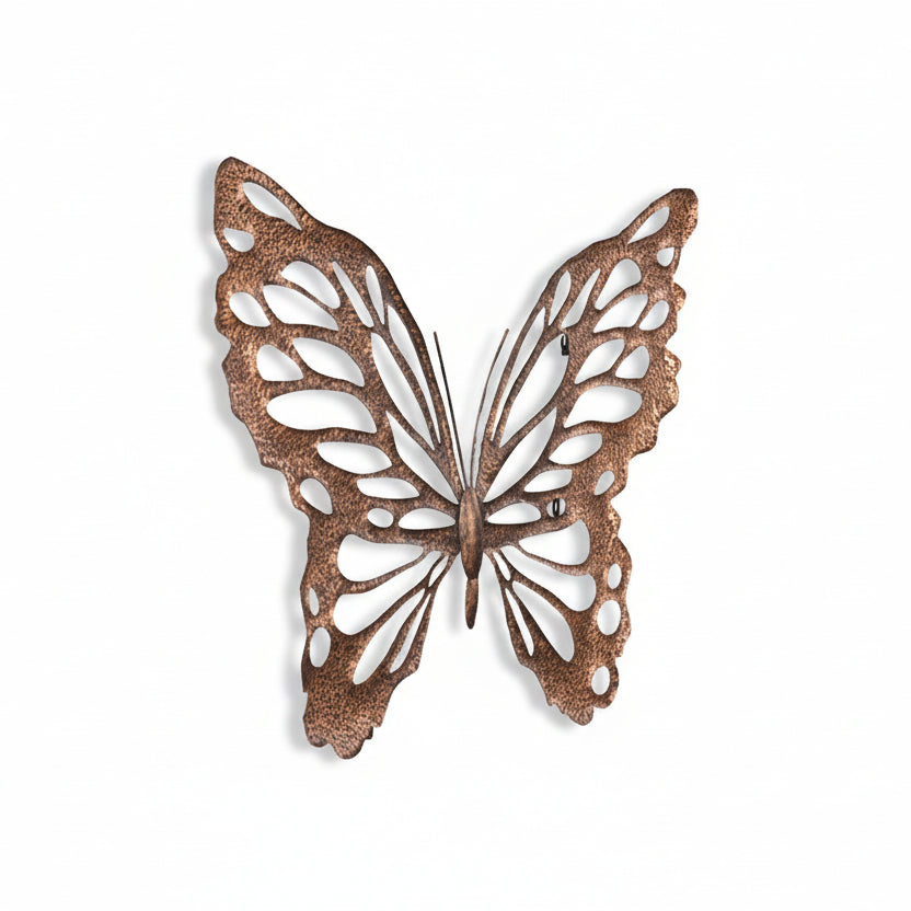 COPPER BUTTERFLY WALL DECOR