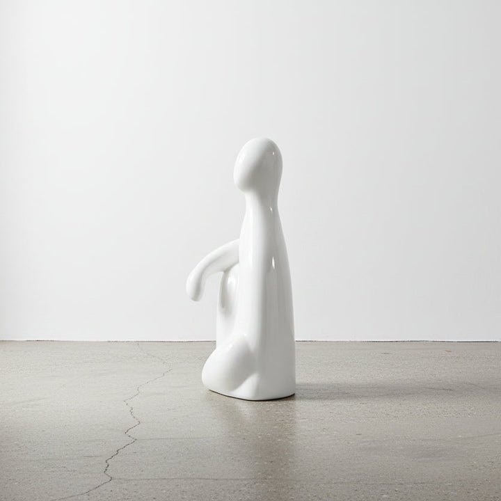 SEATED GEL COAT SCULPTURE